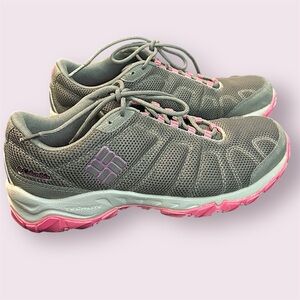 Columbia Gray Techlite Sneakers with Textured Outsole